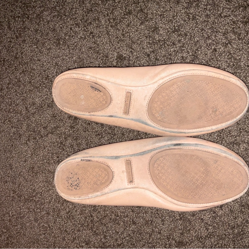 Tan Tory Burch flats